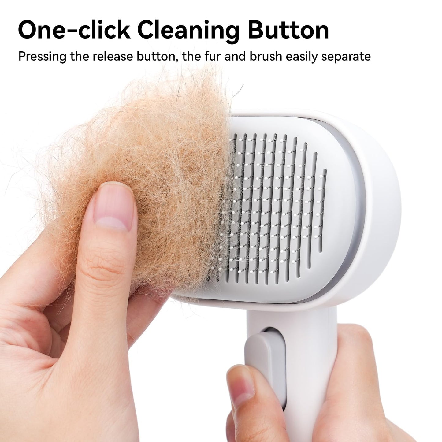 Aumuca Cat Brush for Indoor Cats – Removes Loose Fur